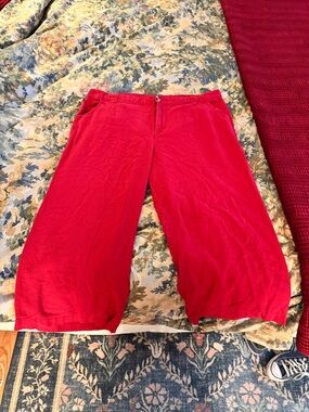 ModCloth linen wide leg pants